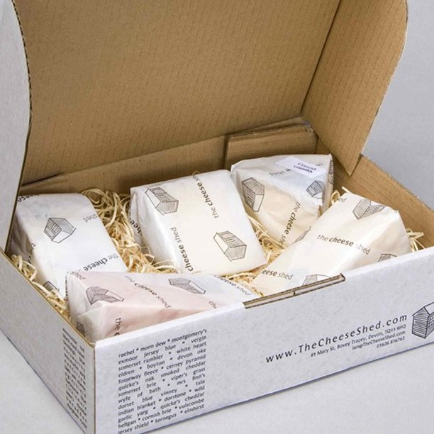 Cheese Gift Box Devon's Artisan Cheese Selection The Cheese Shed