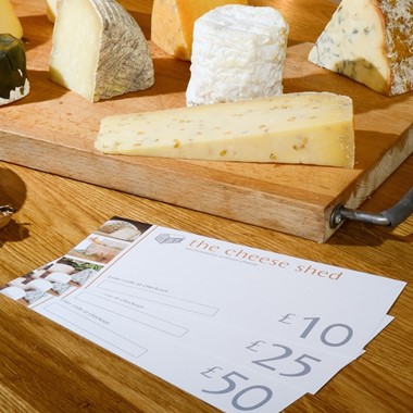 Cheese Gift Vouchers