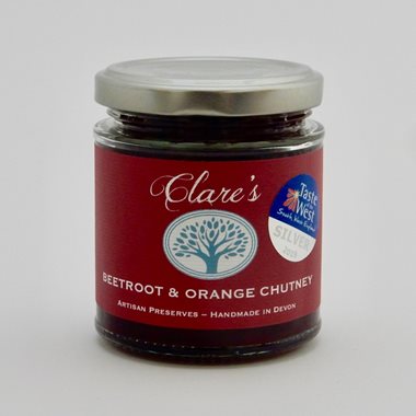 Clare's Preserves Beetroot & Orange Chutney