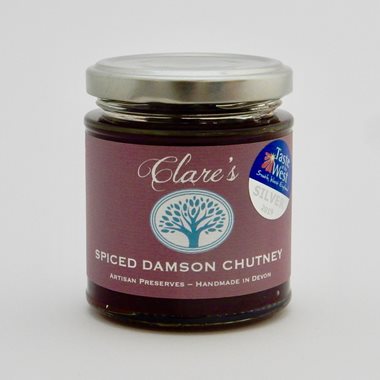 Clare's Preserves Spiced Damson Chutney