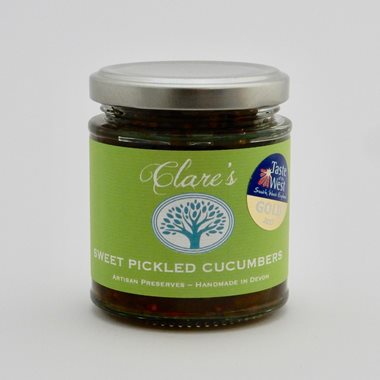 Clare's Preserves Sweet Pickled Cucumbers