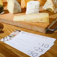 Cheese Gift Vouchers